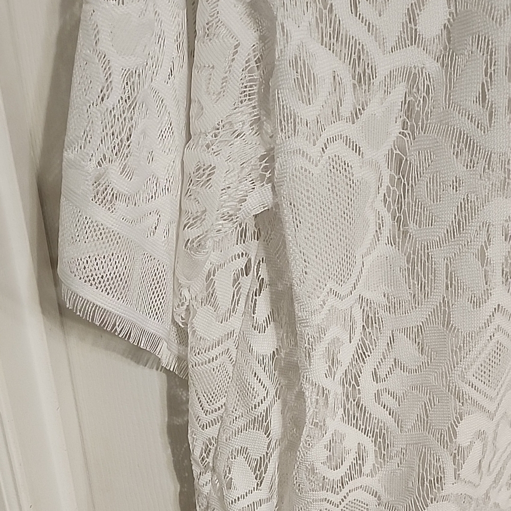 Worthington White Lace Blouse - Picture 3 of 7